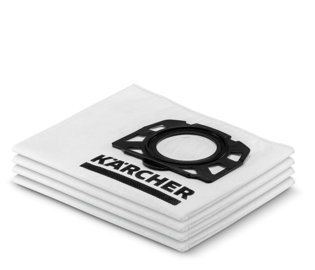 Karcher Worki filtracyjne flizelinowe WD 2 Plus/ WD3 (4 sztuki) - 1237216 - zdjęcie